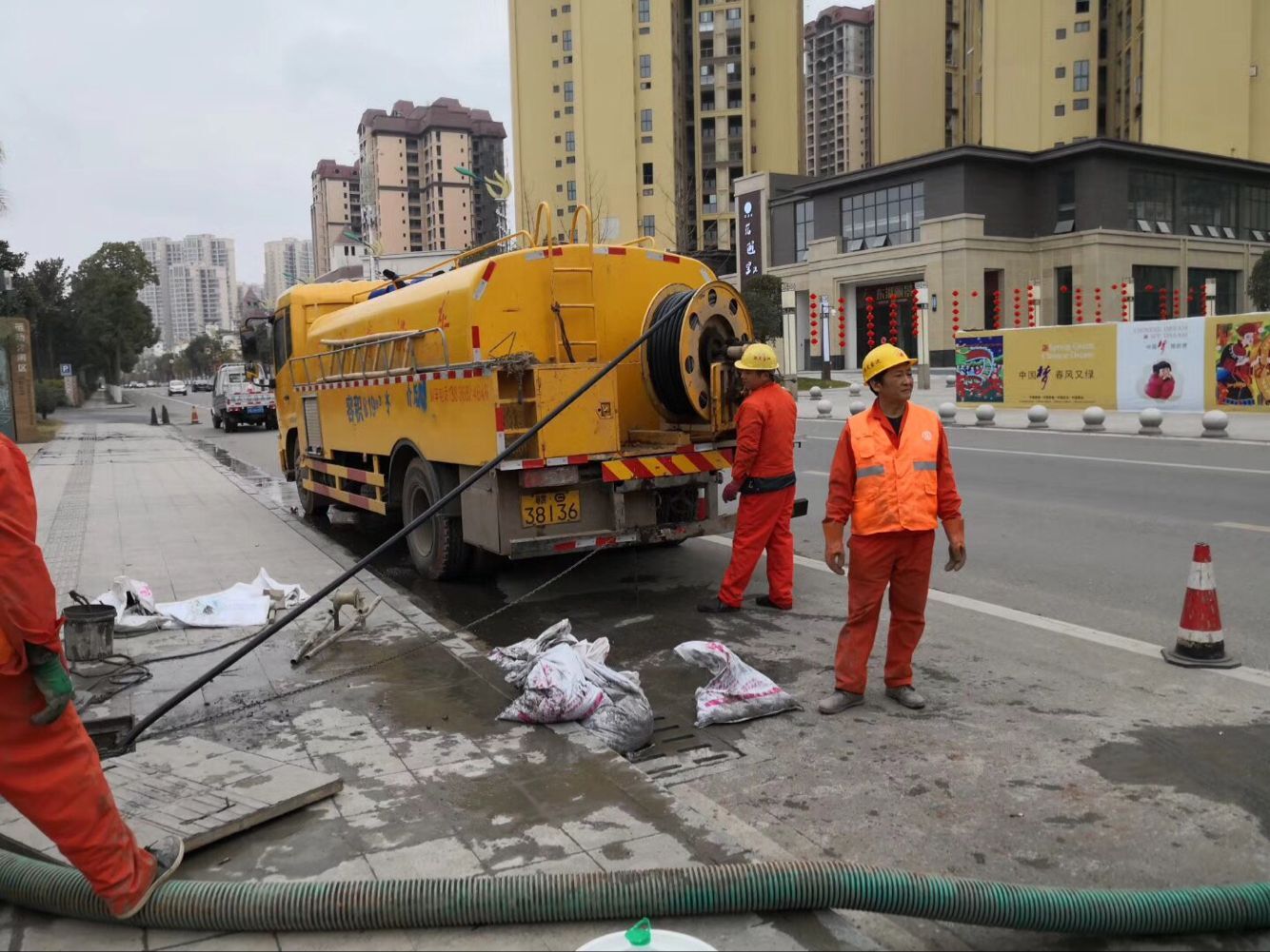 漯河排污管道清淤-管道清洗