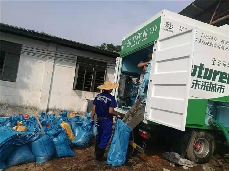 漯河工业污泥压干处理